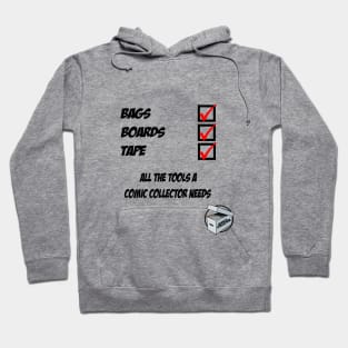 Comic Collector Check List Hoodie